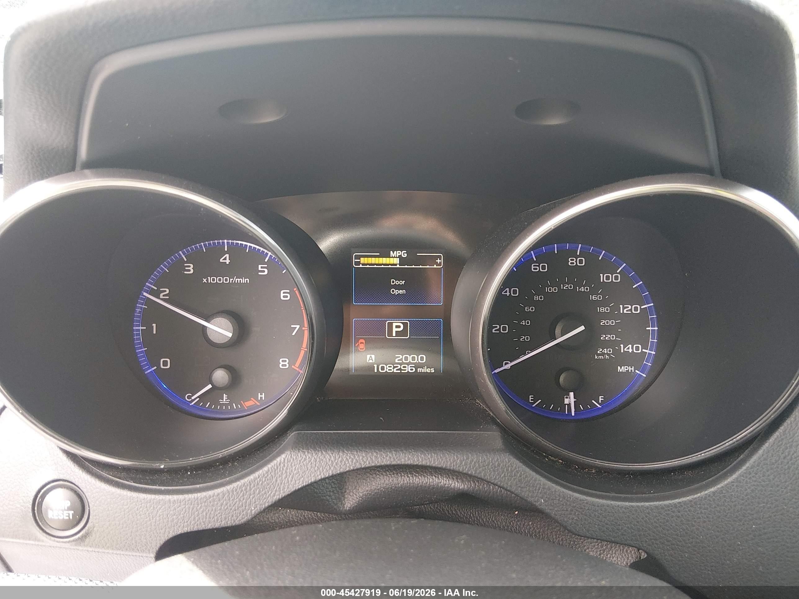 2018 Subaru Outback 2.5i Premium Blue vin: 4S4BSACC6J3287046