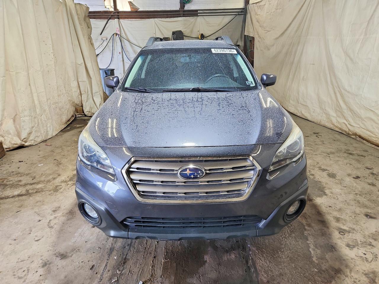 2015 Subaru Outback 2.5i Premium Gray vin: 4S4BSACC7F3206417