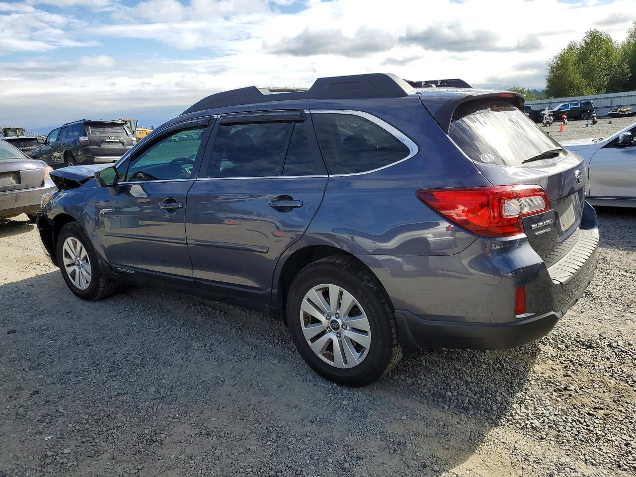 2015 Subaru Outback 2.5i Premium Blue vin: 4S4BSACC7F3293252