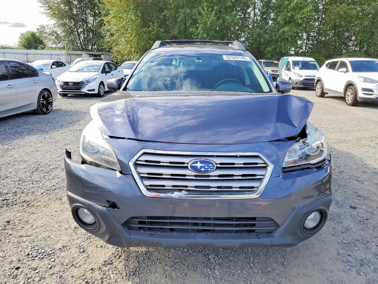 2015 Subaru Outback 2.5i Premium Blue vin: 4S4BSACC7F3293252
