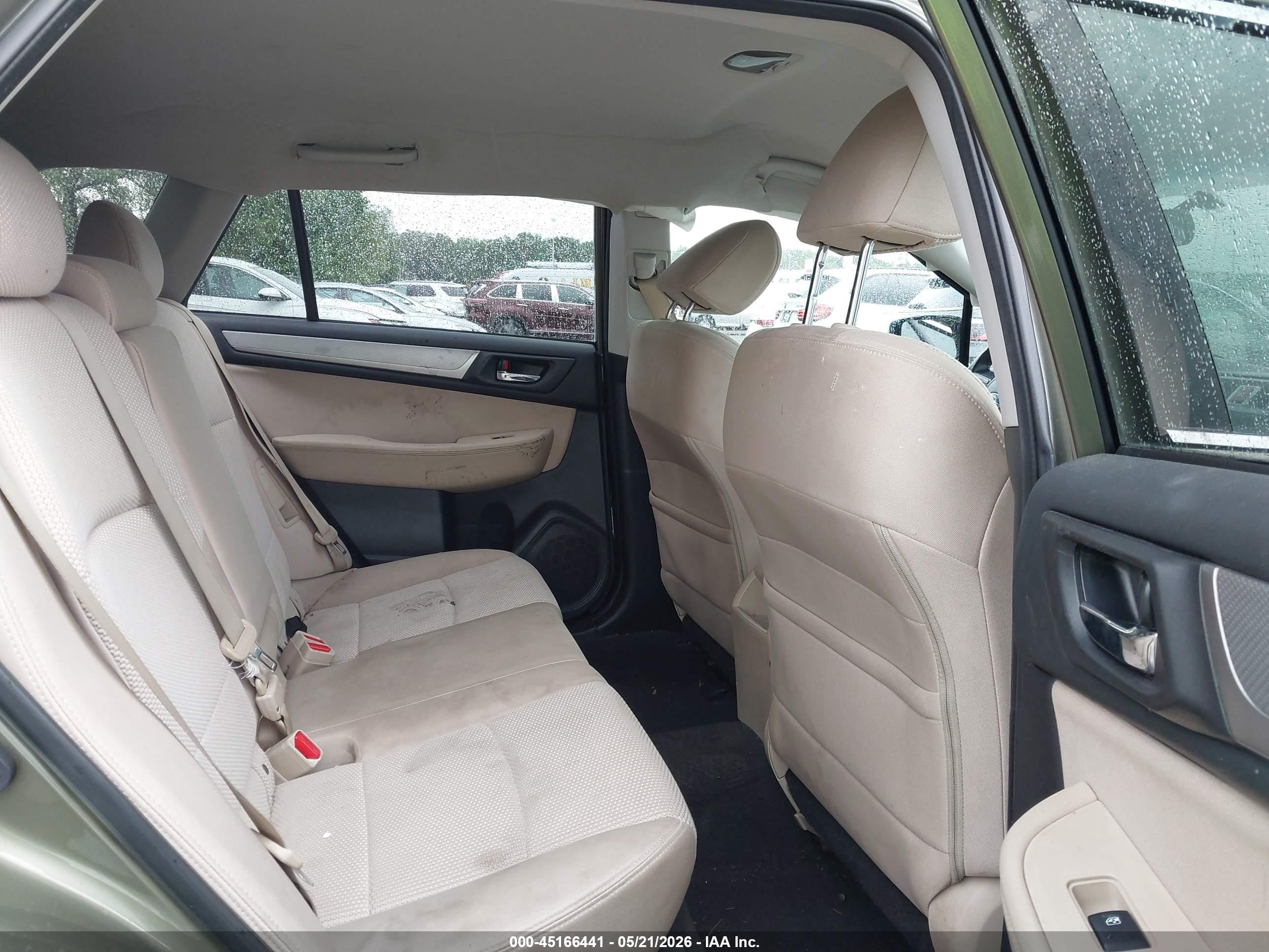 2015 Subaru Outback 2.5i Premium Green vin: 4S4BSACC7F3322412