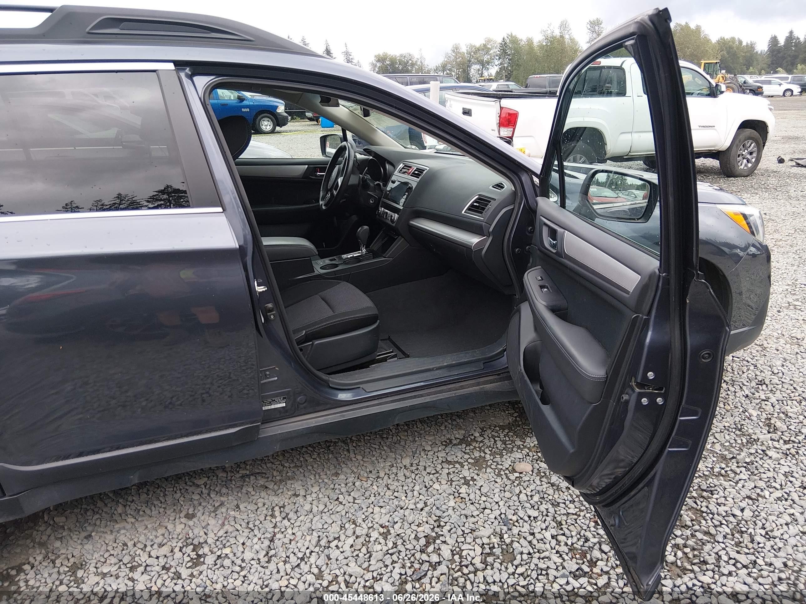 2015 Subaru Outback 2.5i Premium Blue vin: 4S4BSACC7F3339274