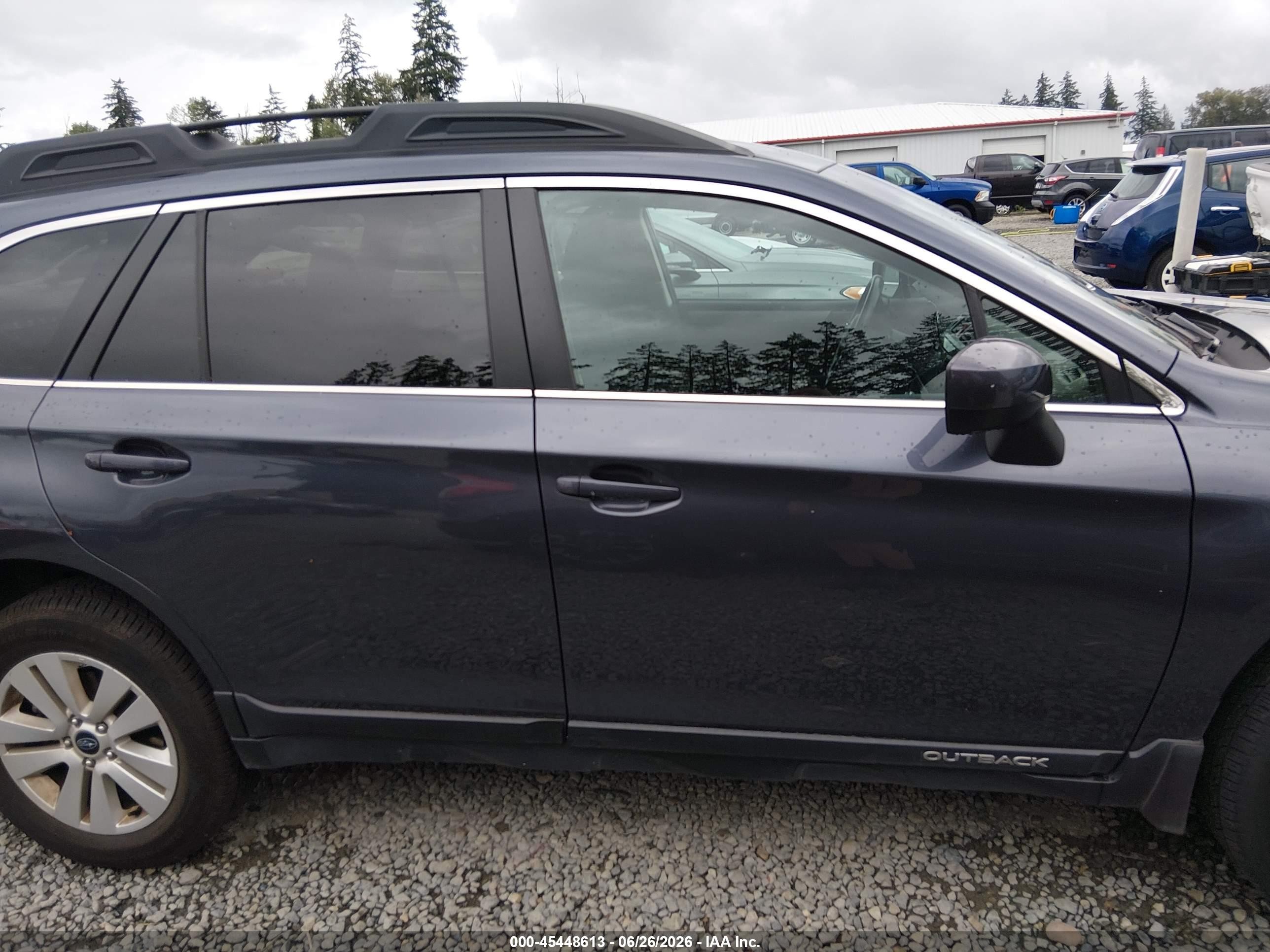2015 Subaru Outback 2.5i Premium Blue vin: 4S4BSACC7F3339274
