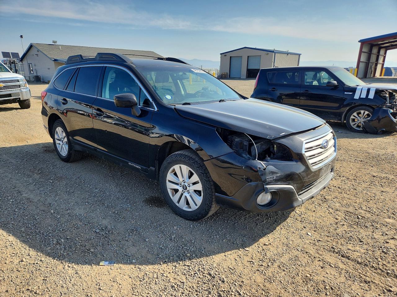 2015 Subaru Outback 2.5i Premium Black vin: 4S4BSACC8F3341356