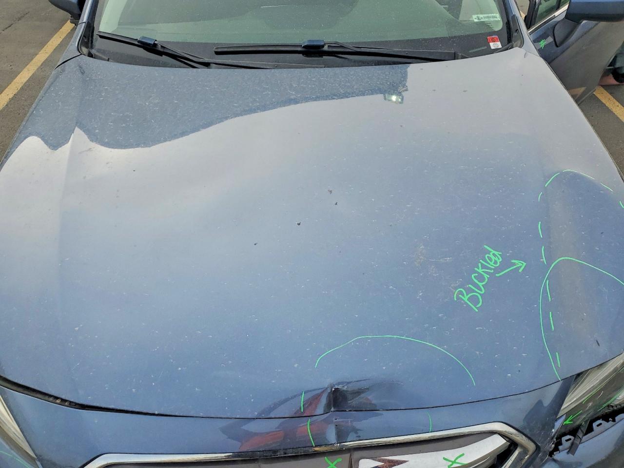 2018 Subaru Outback Blue vin: 4S4BSACC9J3263291