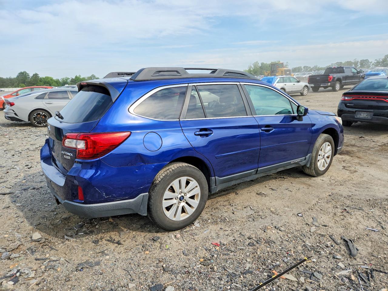 2015 Subaru Outback Blue vin: 4S4BSACCXF3201390