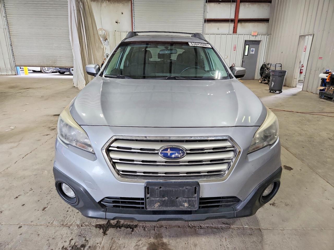 2015 Subaru Outback 2.5i Premium Silver vin: 4S4BSACCXF3263646