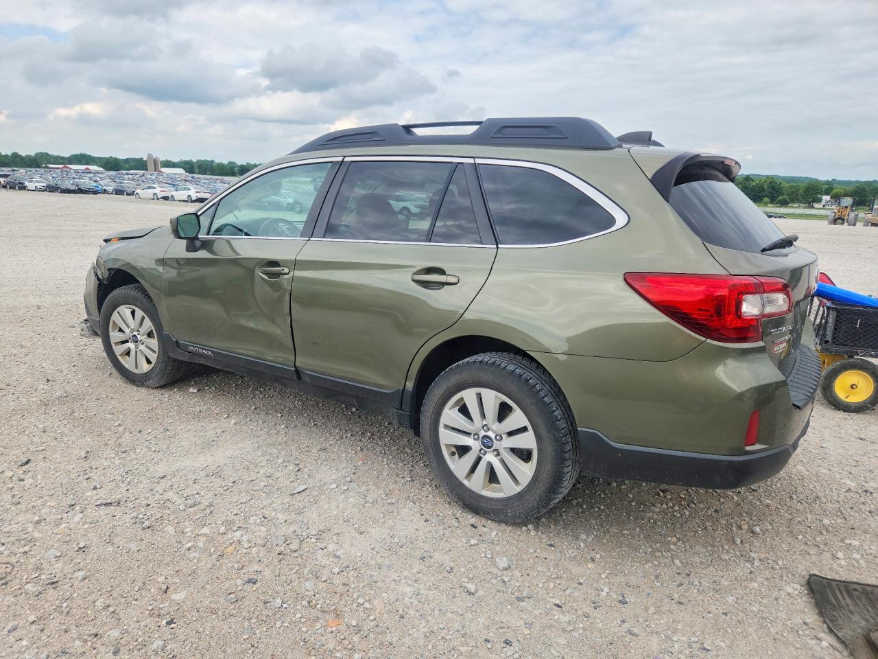 2017 Subaru Outback 2.5i Premium Green vin: 4S4BSACCXH3340809