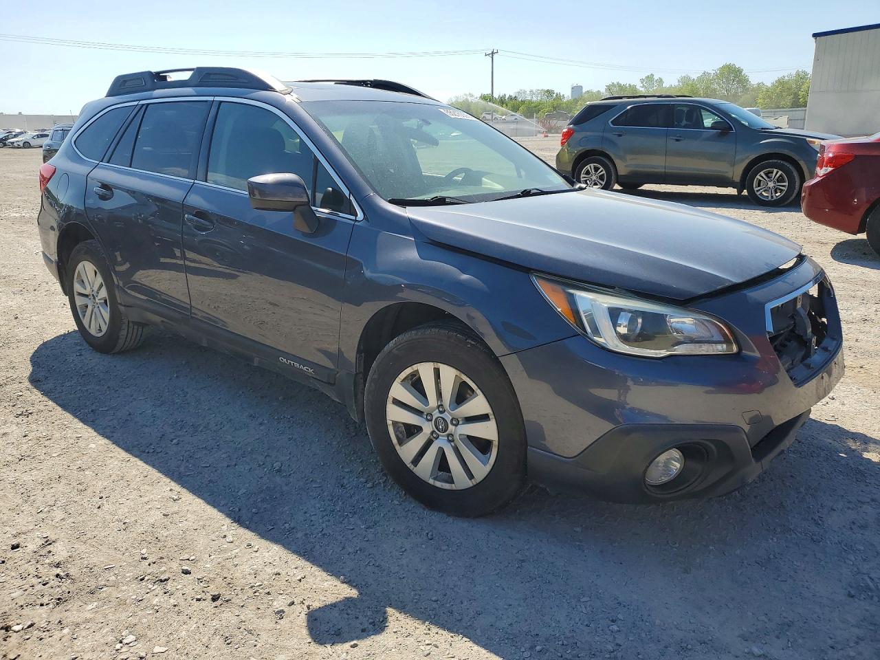 2016 Subaru Outback 2.5i Premium Blue vin: 4S4BSADC0G3347023