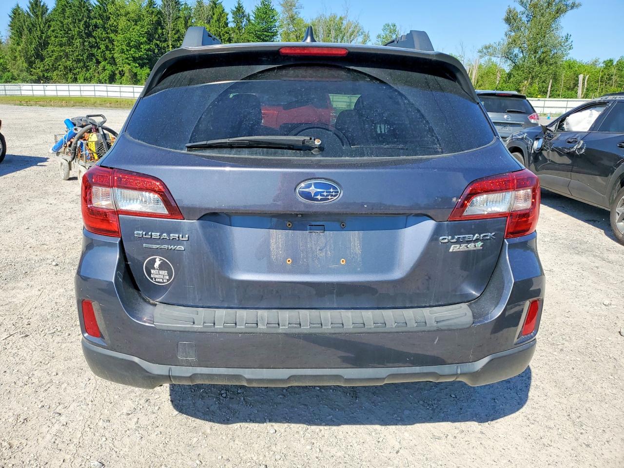 2016 Subaru Outback 2.5i Premium Blue vin: 4S4BSADC0G3347023