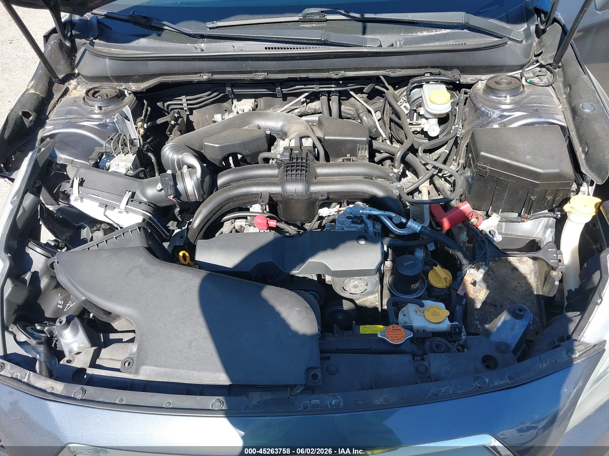 2015 Subaru Outback 2.5i Premium Gray vin: 4S4BSADC2F3222829