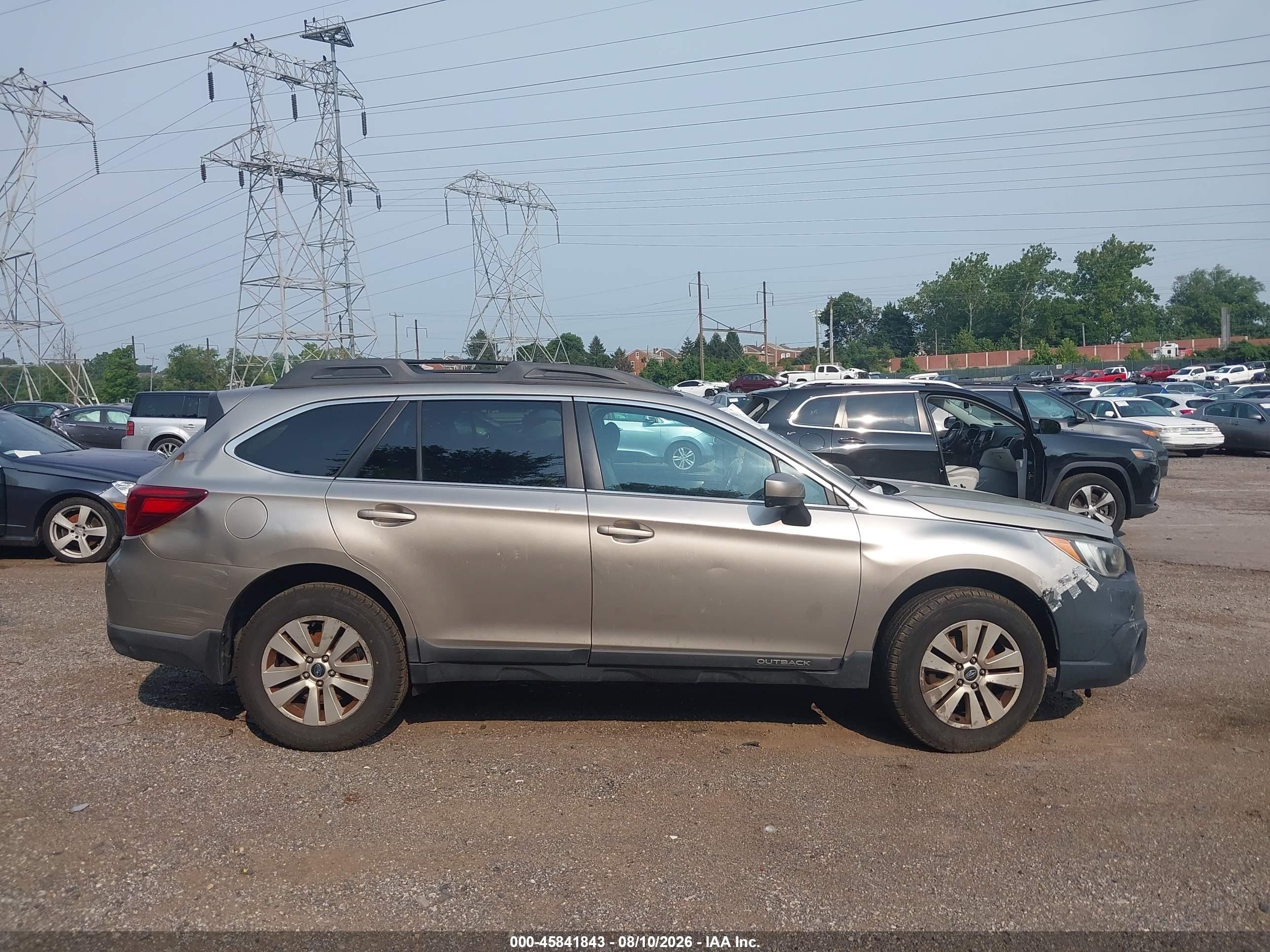 2015 Subaru Outback 2.5i Premium Gold vin: 4S4BSADC2F3242644
