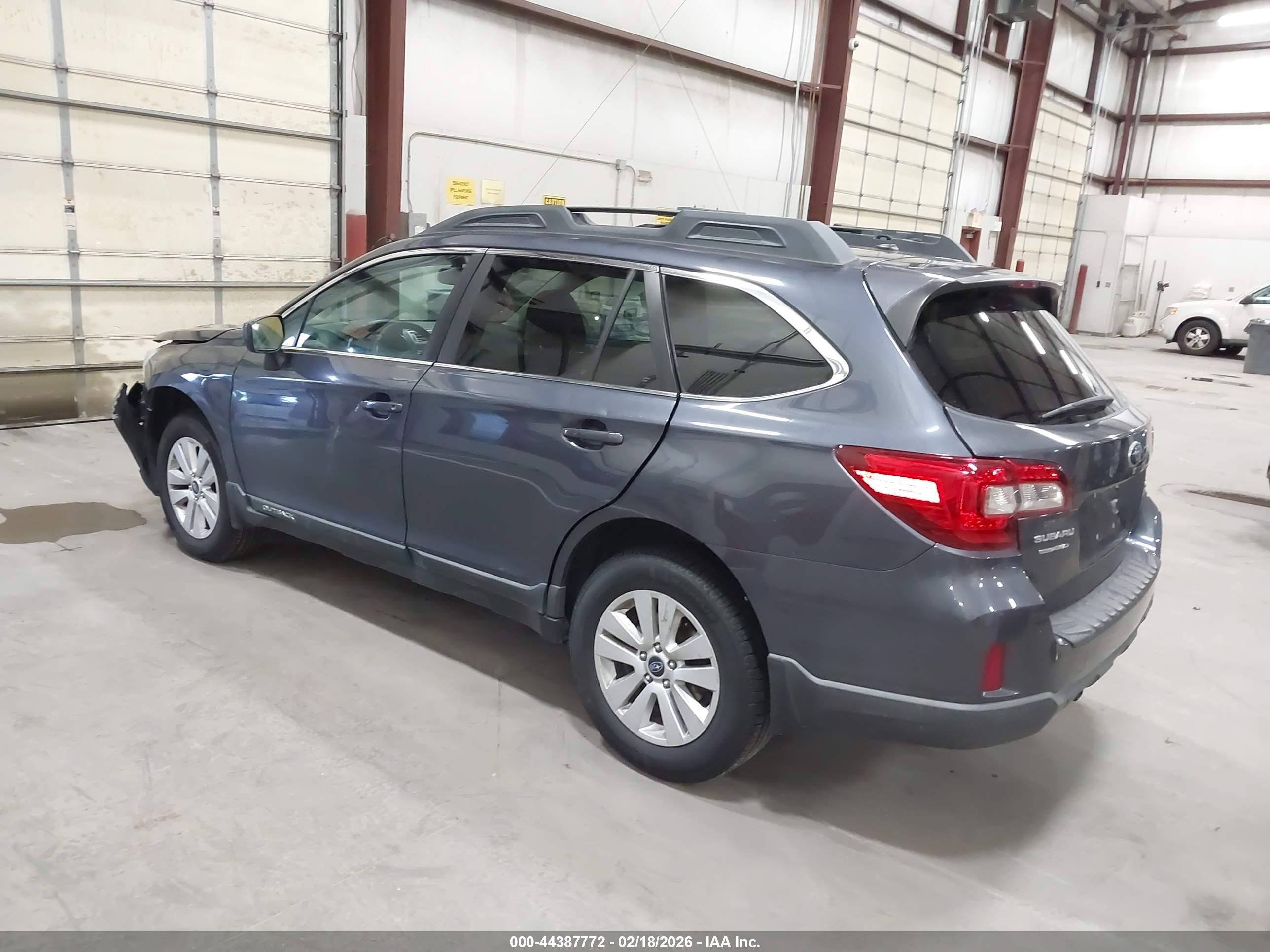 2015 Subaru Outback 2.5i Premium Blue vin: 4S4BSADC2F3244975