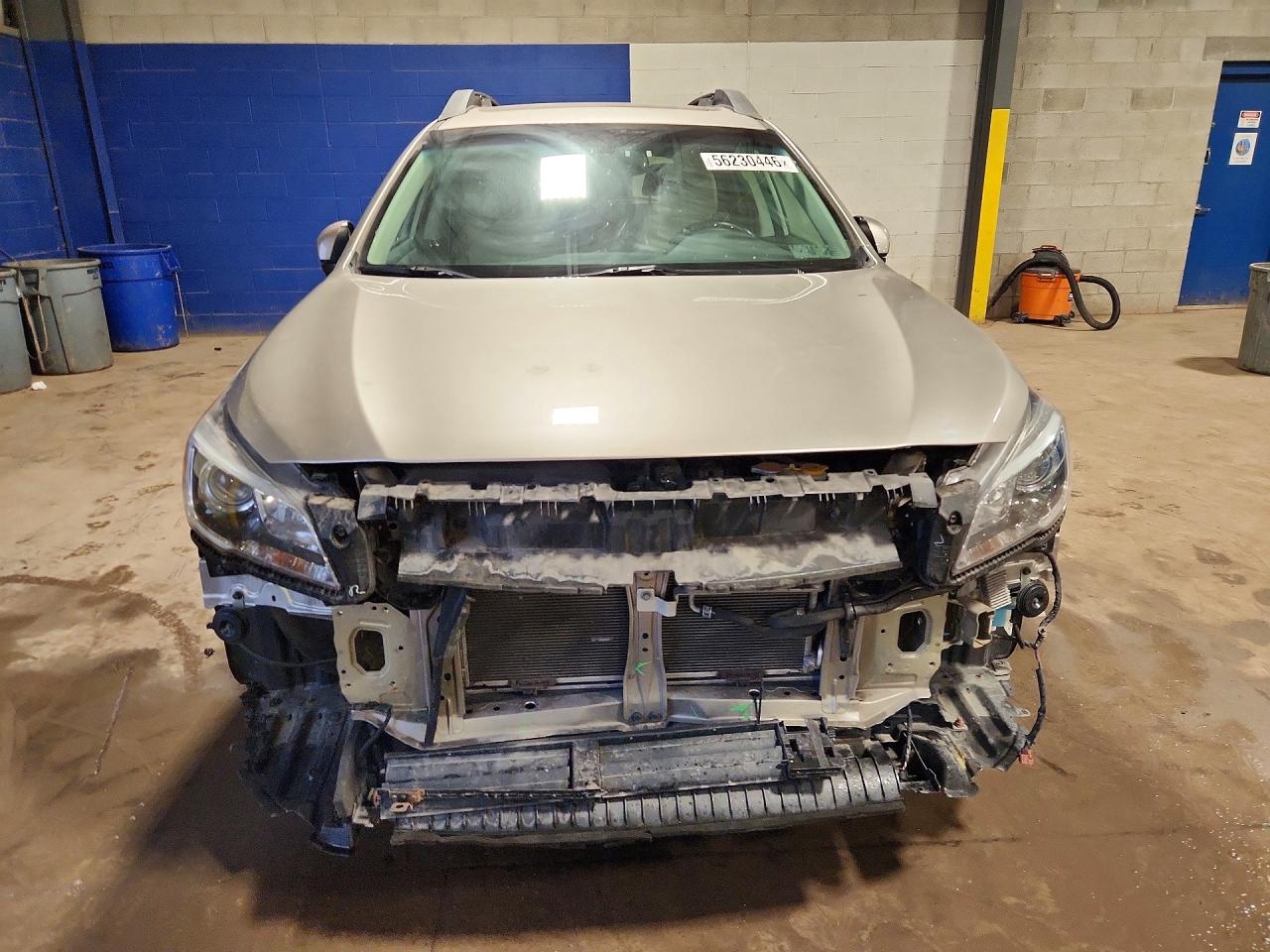 2015 Subaru Outback 2.5i Premium Silver vin: 4S4BSADC4F3332264