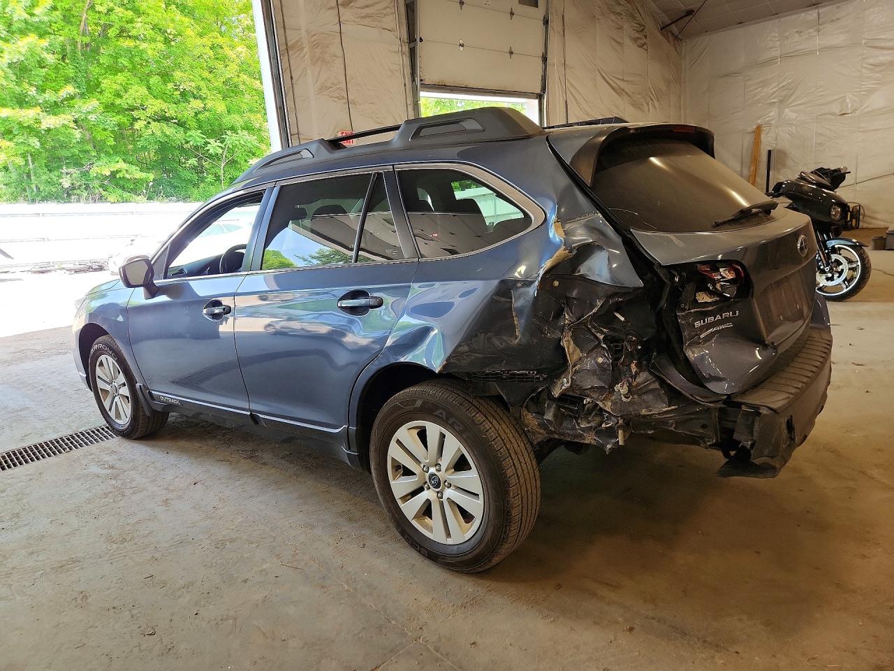2015 Subaru Outback 2.5i Premium Blue vin: 4S4BSADC5F3315859