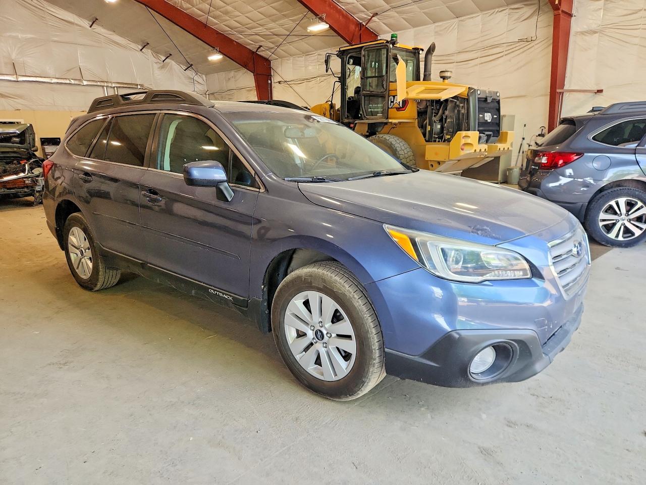 2015 Subaru Outback 2.5i Premium Blue vin: 4S4BSADC5F3315859