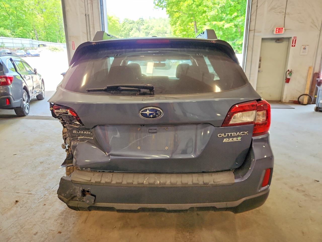 2015 Subaru Outback 2.5i Premium Blue vin: 4S4BSADC5F3315859