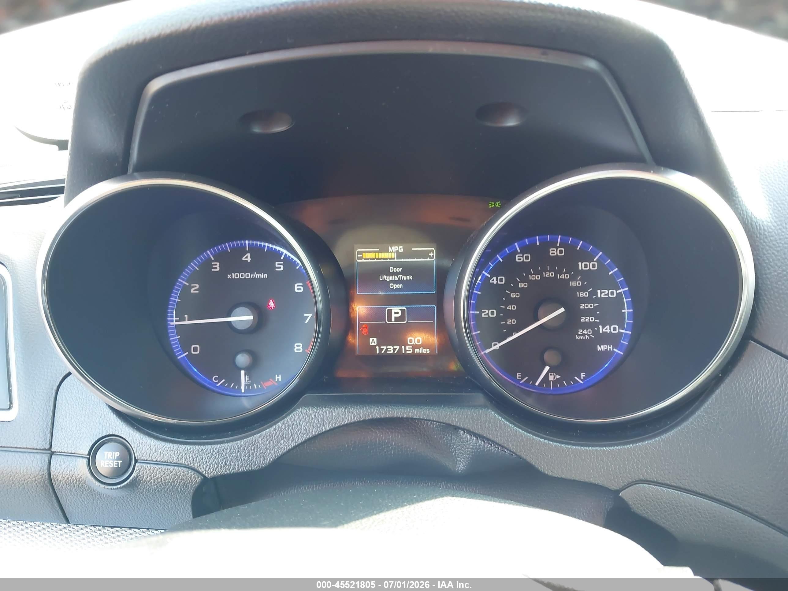 2015 Subaru Outback 2.5i Premium Blue vin: 4S4BSADC6F3272536