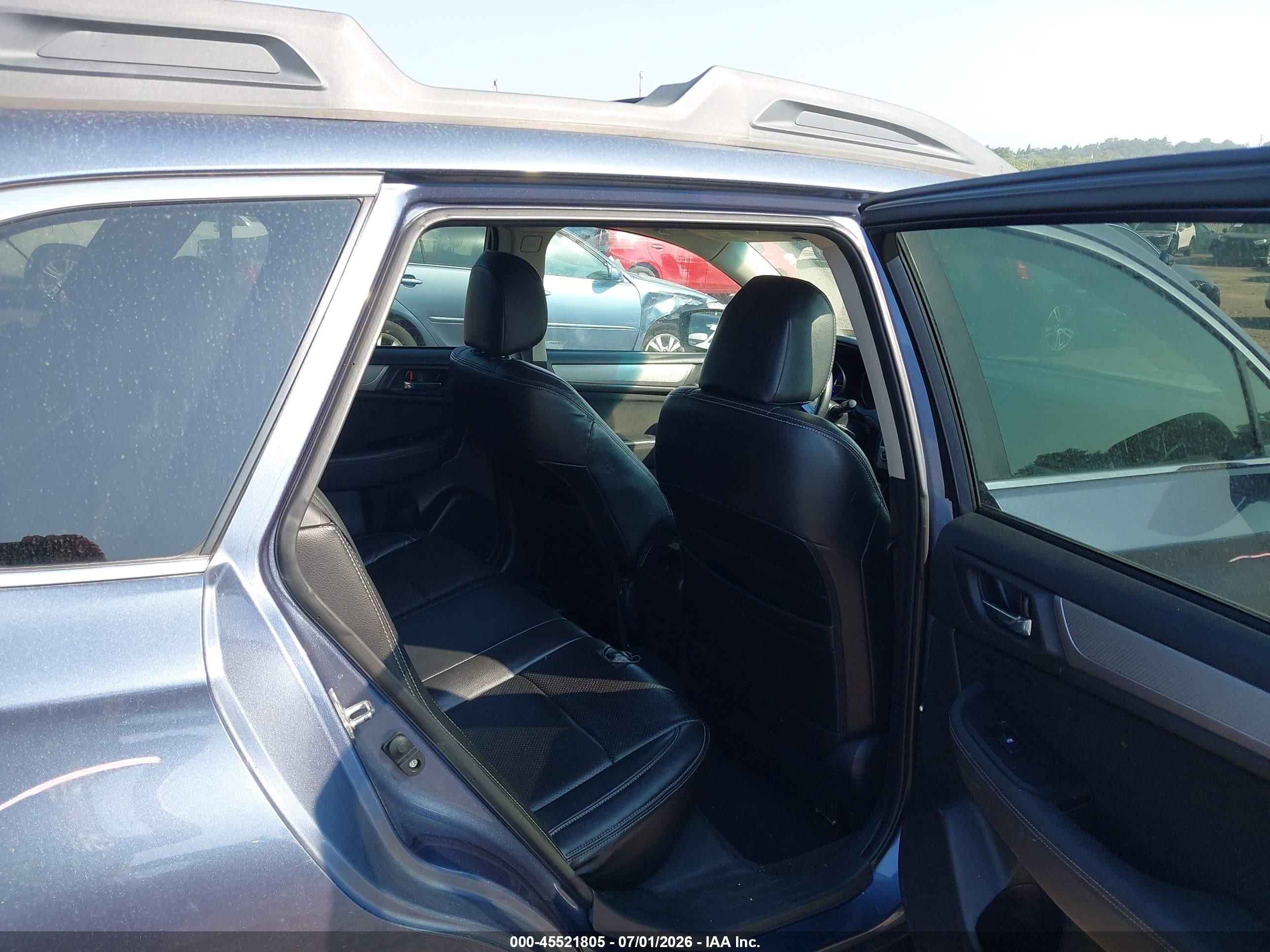 2015 Subaru Outback 2.5i Premium Blue vin: 4S4BSADC6F3272536