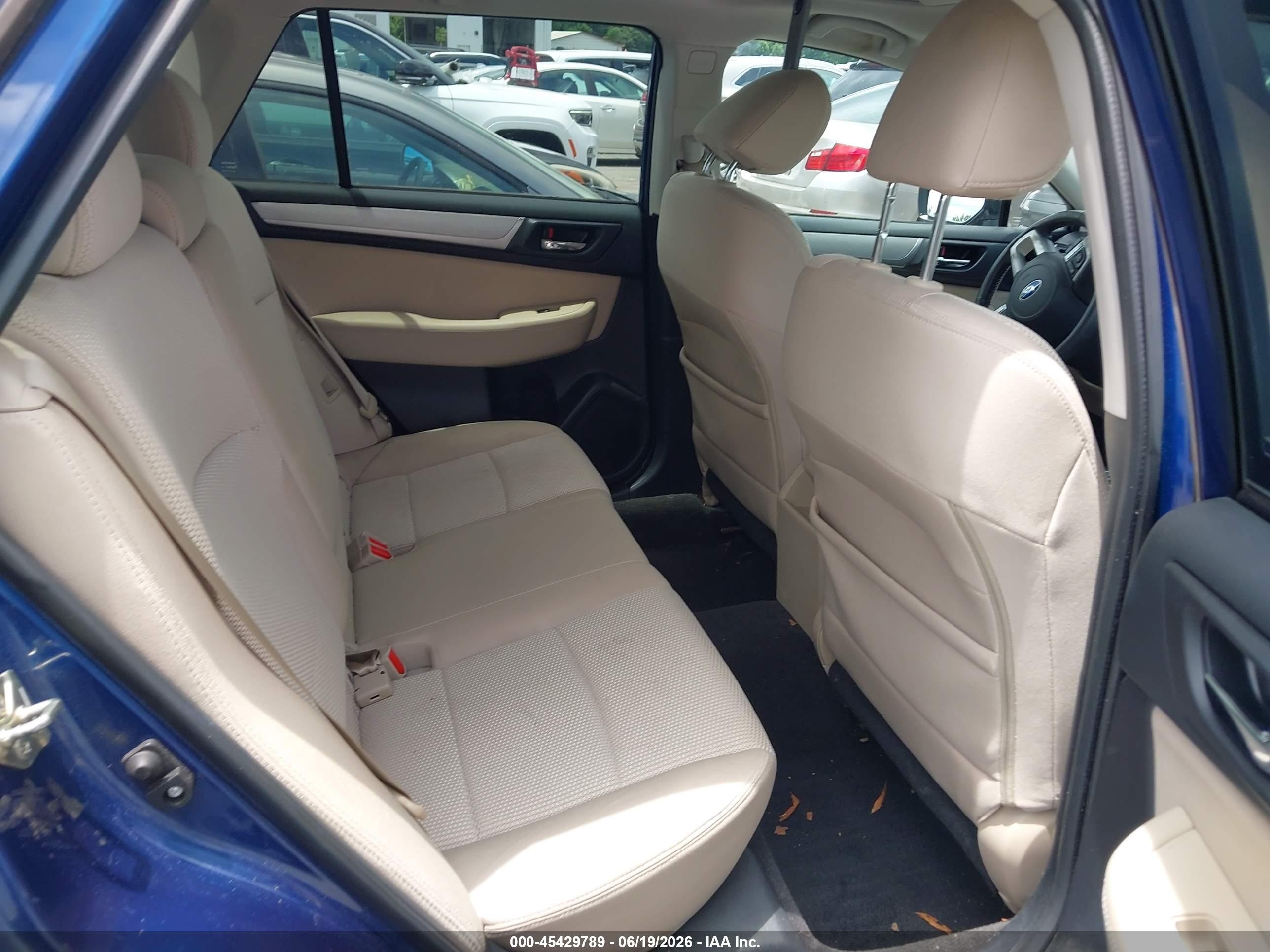2015 Subaru Outback 2.5i Premium Синий vin: 4S4BSADC7F3228769