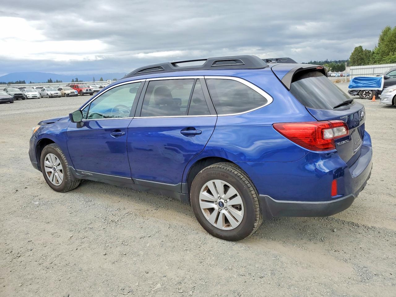 2015 Subaru Outback 2.5i Premium Blue vin: 4S4BSADC7F3237178