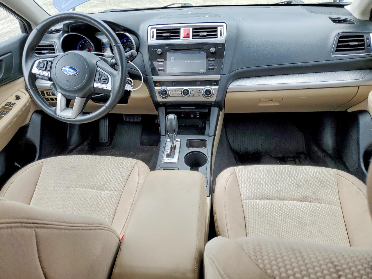 2015 Subaru Outback 2.5i Premium Blue vin: 4S4BSADC7F3237178