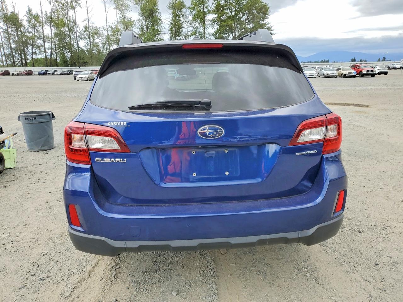 2015 Subaru Outback 2.5i Premium Blue vin: 4S4BSADC7F3237178