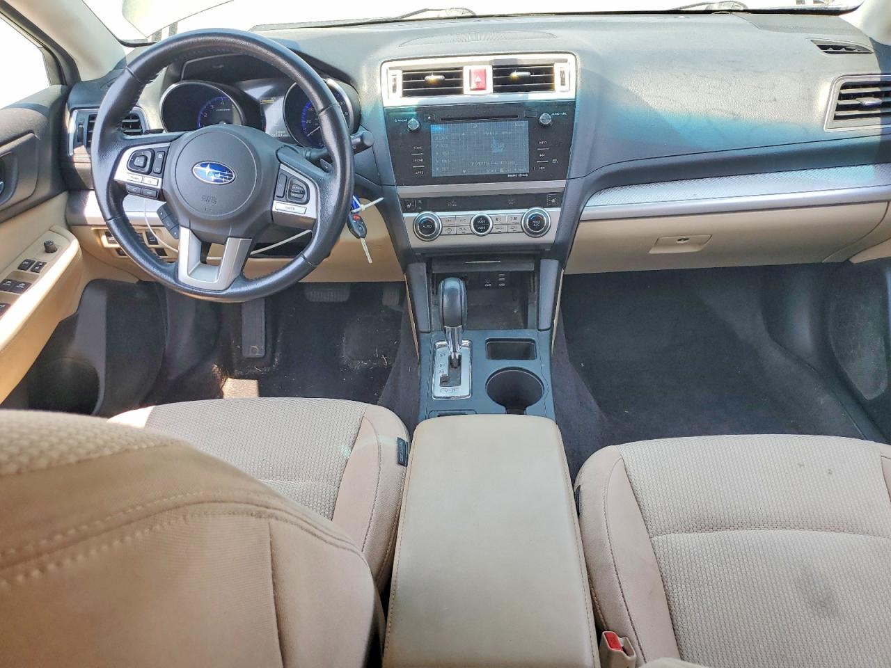 2015 Subaru Outback 2.5i Premium Green vin: 4S4BSADCXF3240799