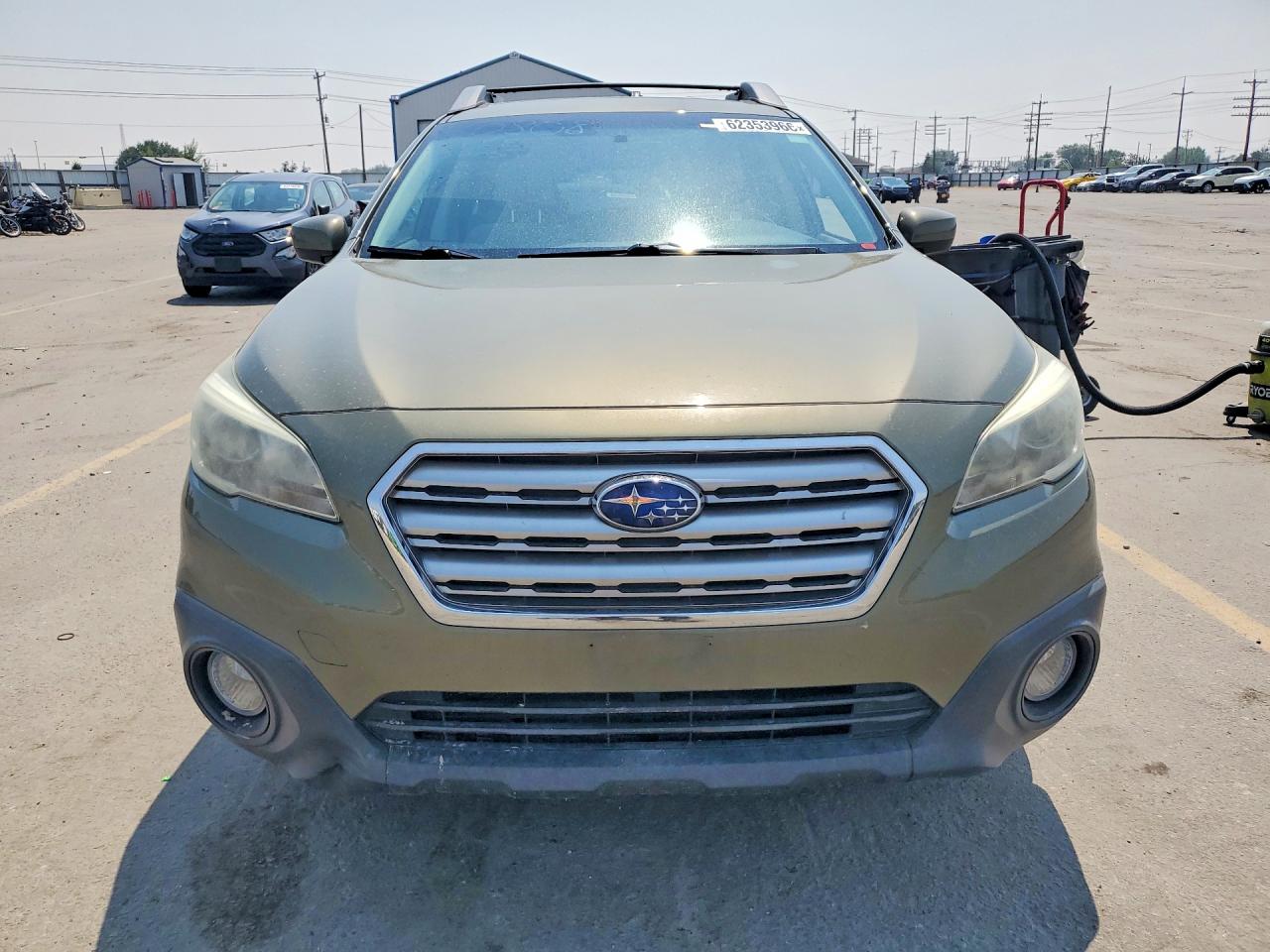 2015 Subaru Outback 2.5i Premium Green vin: 4S4BSADCXF3240799