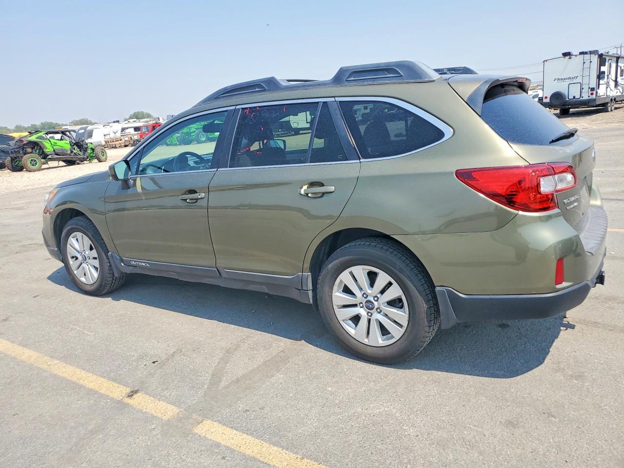2015 Subaru Outback 2.5i Premium Green vin: 4S4BSADCXF3240799