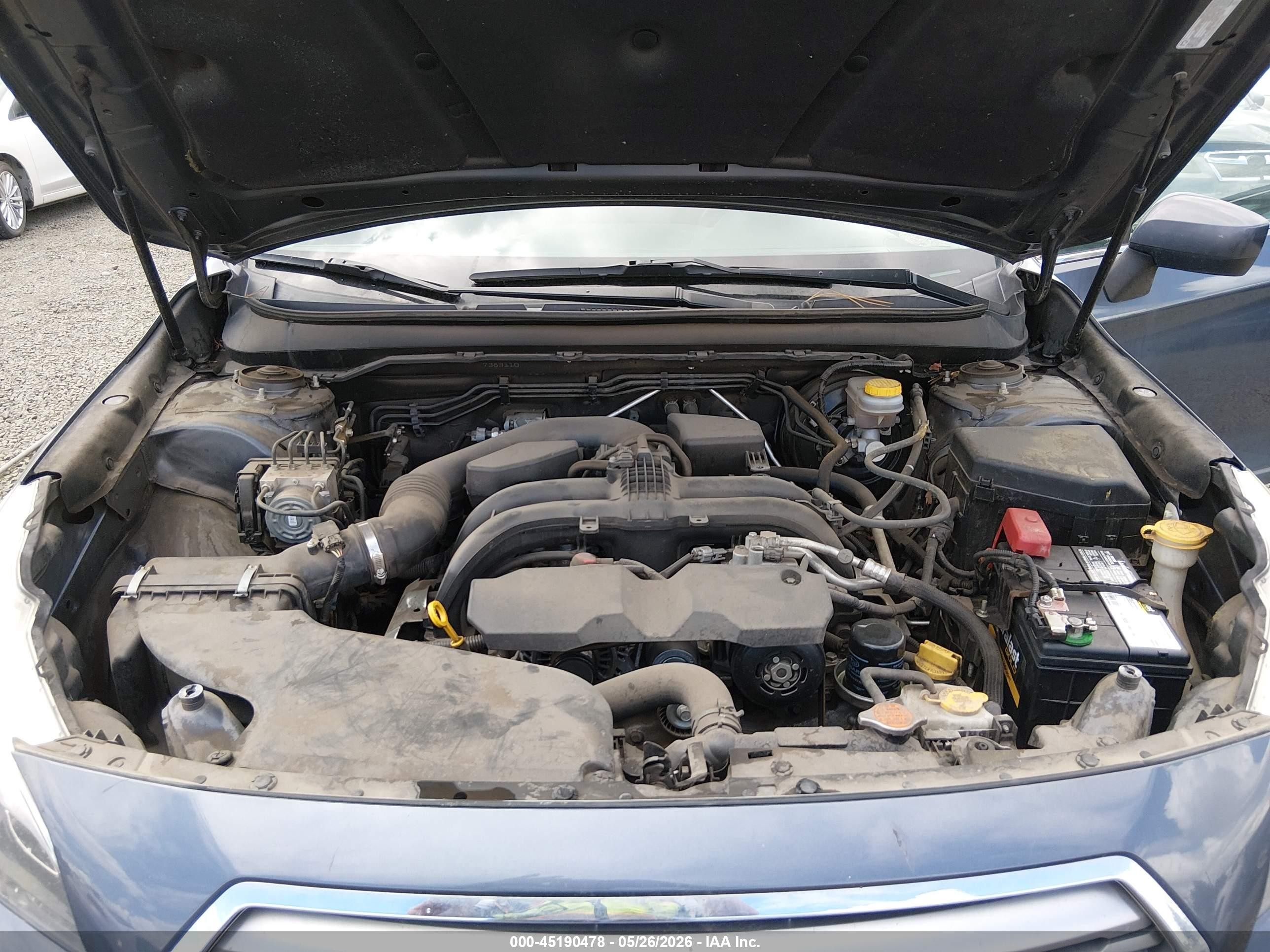 2015 Subaru Outback 2.5i Premium Blue vin: 4S4BSADCXF3258039