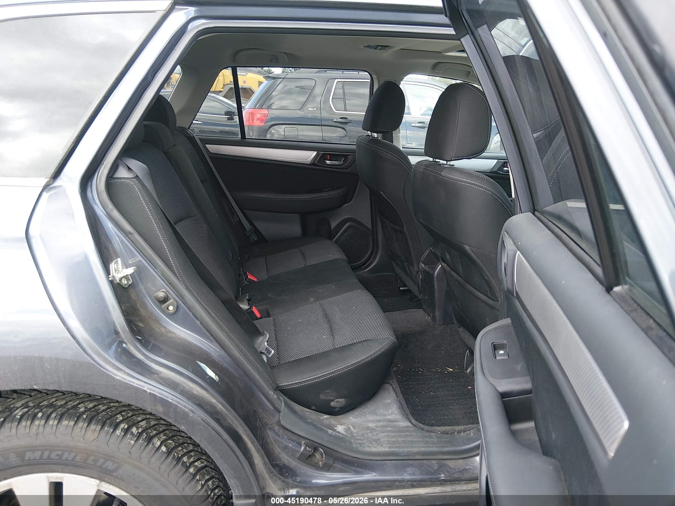 2015 Subaru Outback 2.5i Premium Blue vin: 4S4BSADCXF3258039