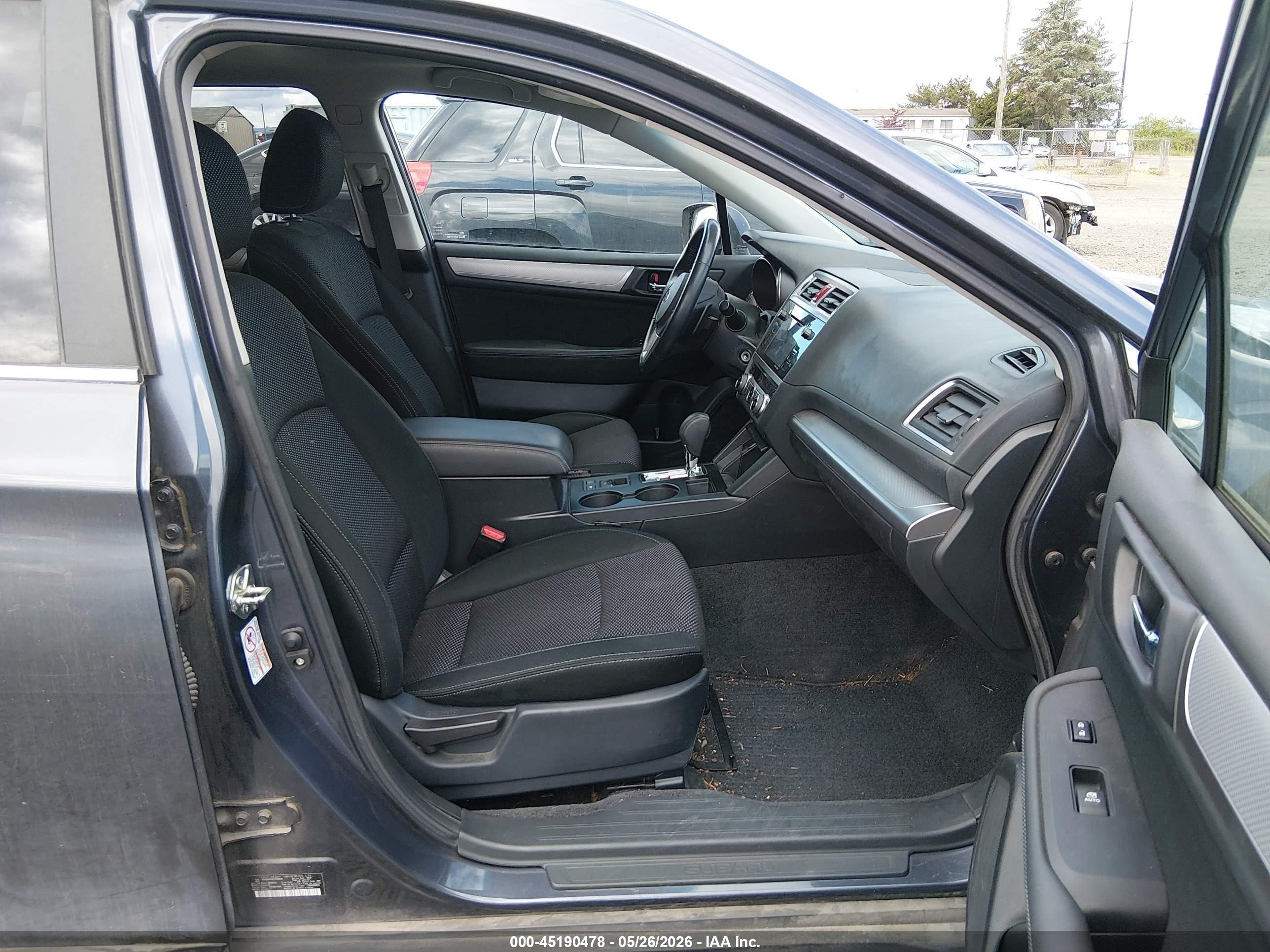 2015 Subaru Outback 2.5i Premium Blue vin: 4S4BSADCXF3258039