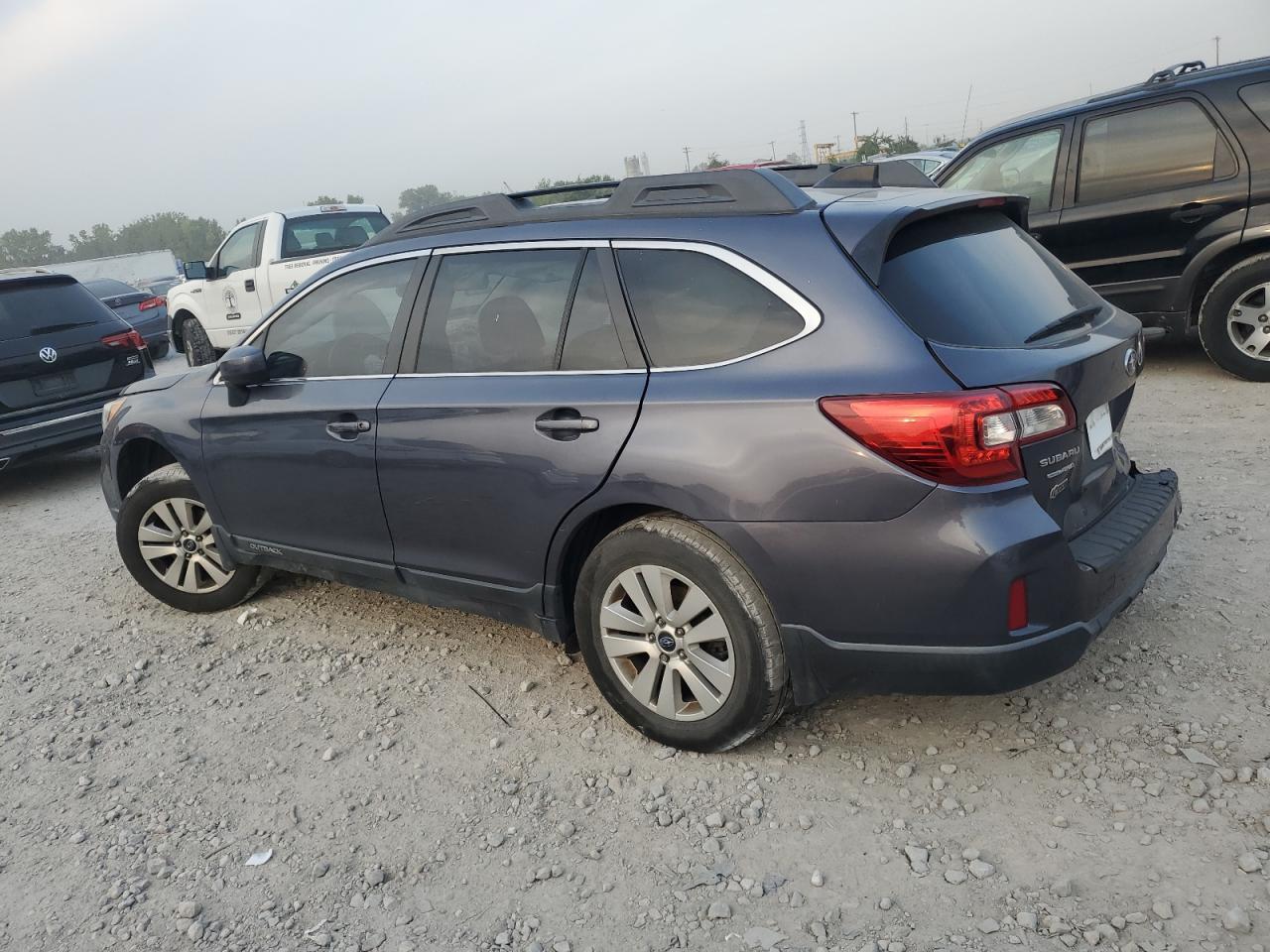 2017 Subaru Outback 2.5i Premium Blue vin: 4S4BSADCXH3200550