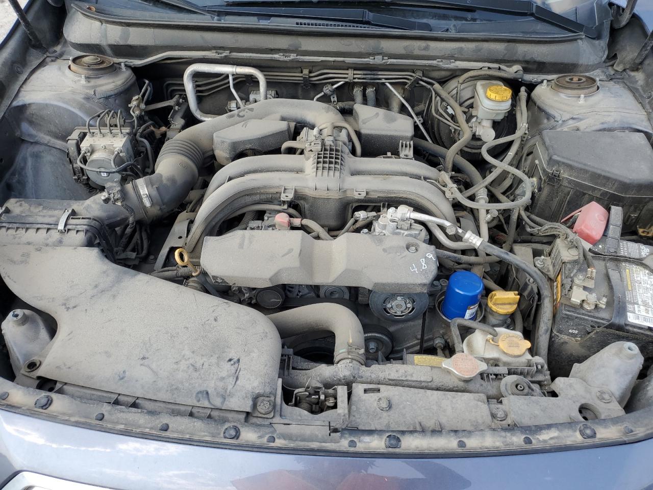 2017 Subaru Outback 2.5i Premium Blue vin: 4S4BSADCXH3200550