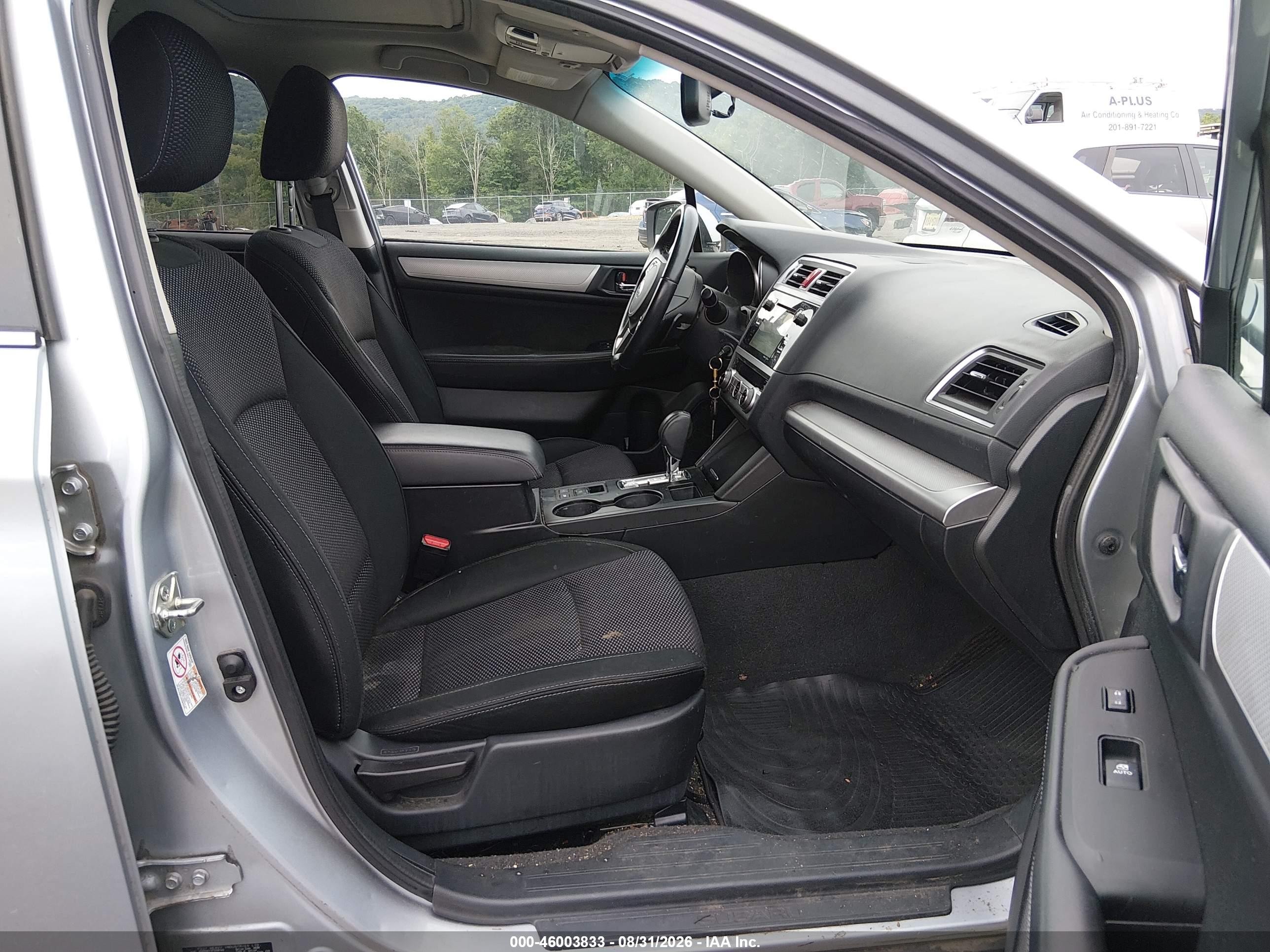 2015 Subaru Outback 2.5i Premium Light Blue vin: 4S4BSAEC3F3336143