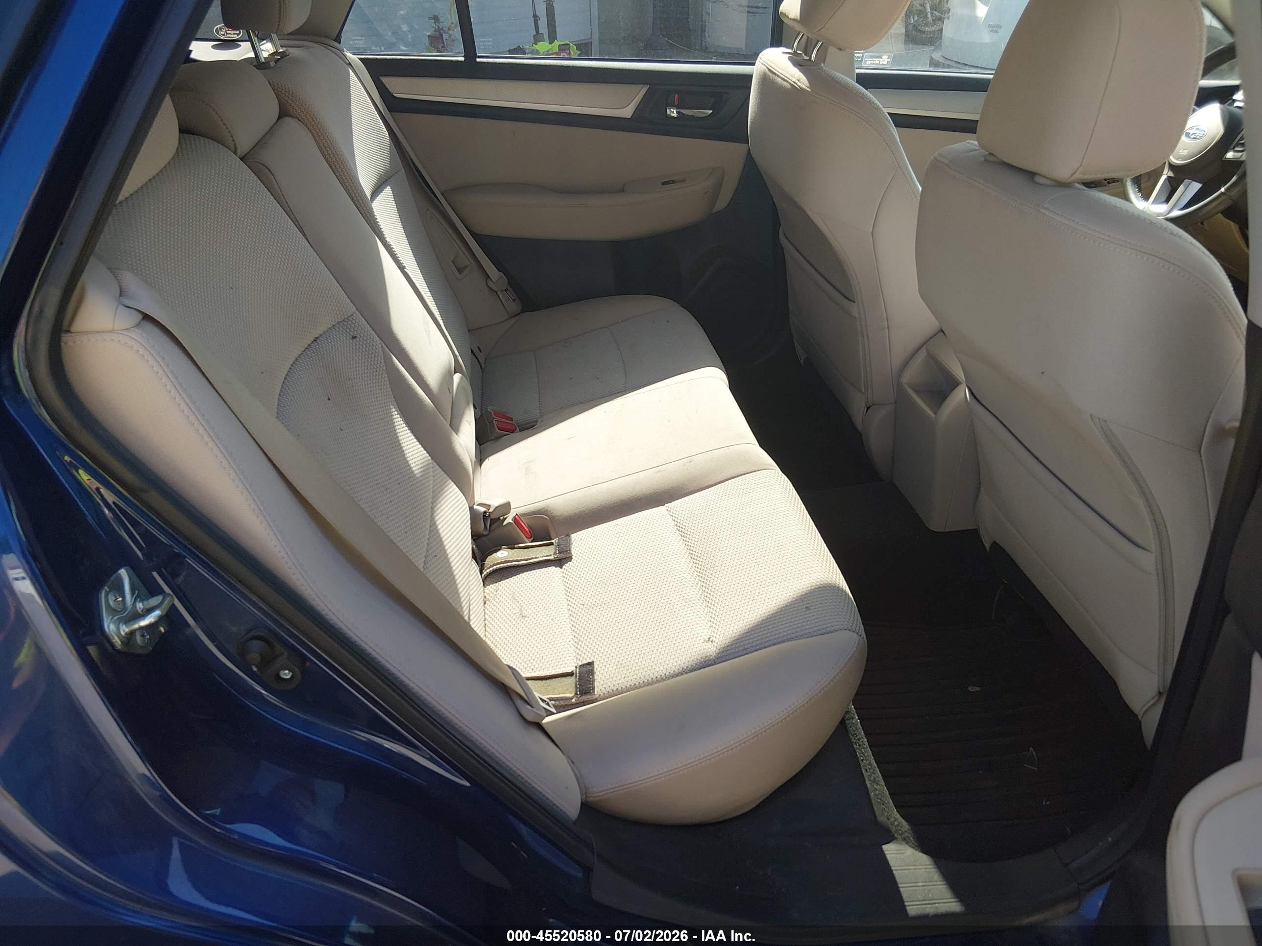 2015 Subaru Outback 2.5i Premium Blue vin: 4S4BSAEC9F3278720