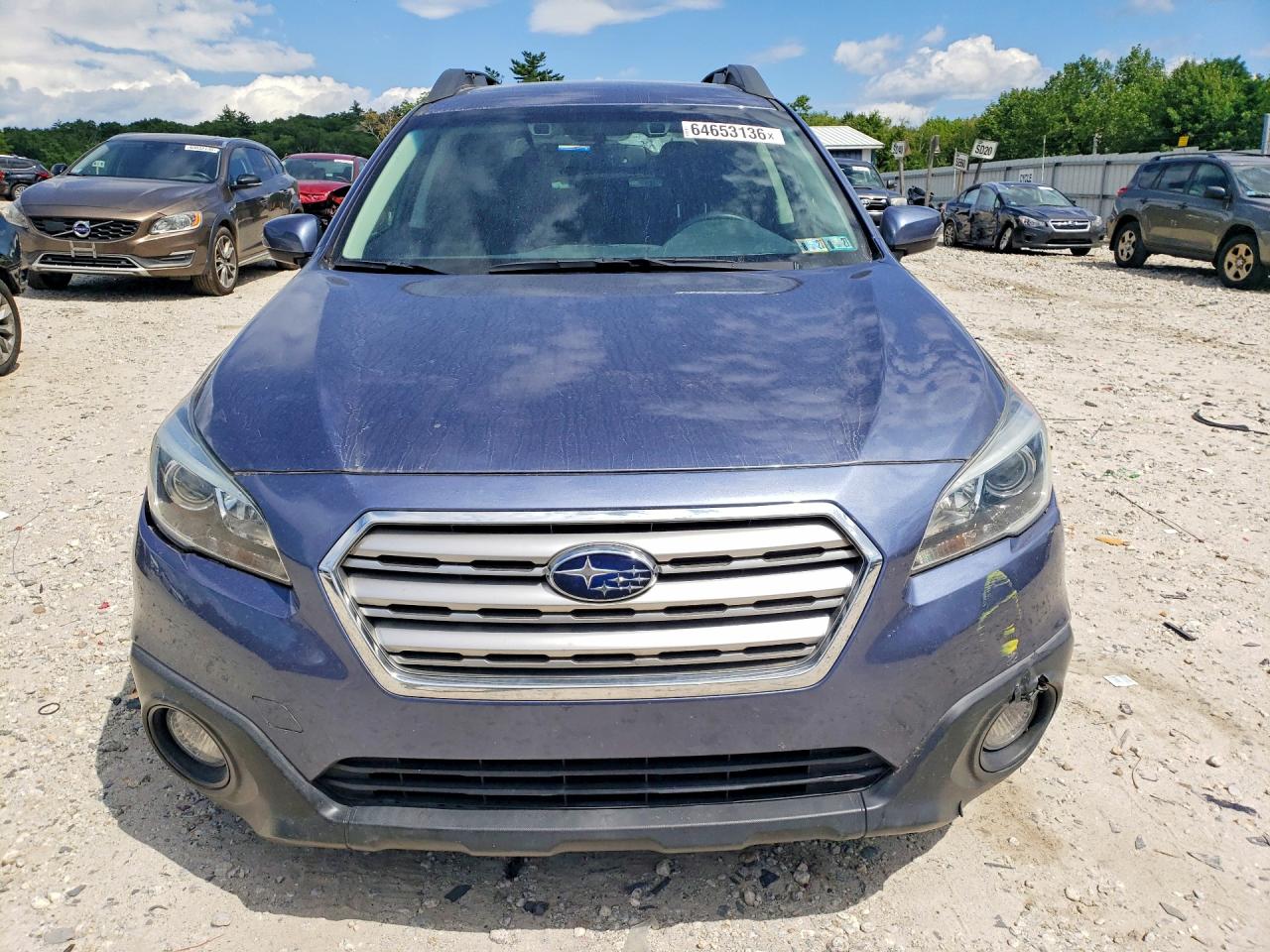 2015 Subaru Outback 2.5i Premium Blue vin: 4S4BSAFC2F3225209