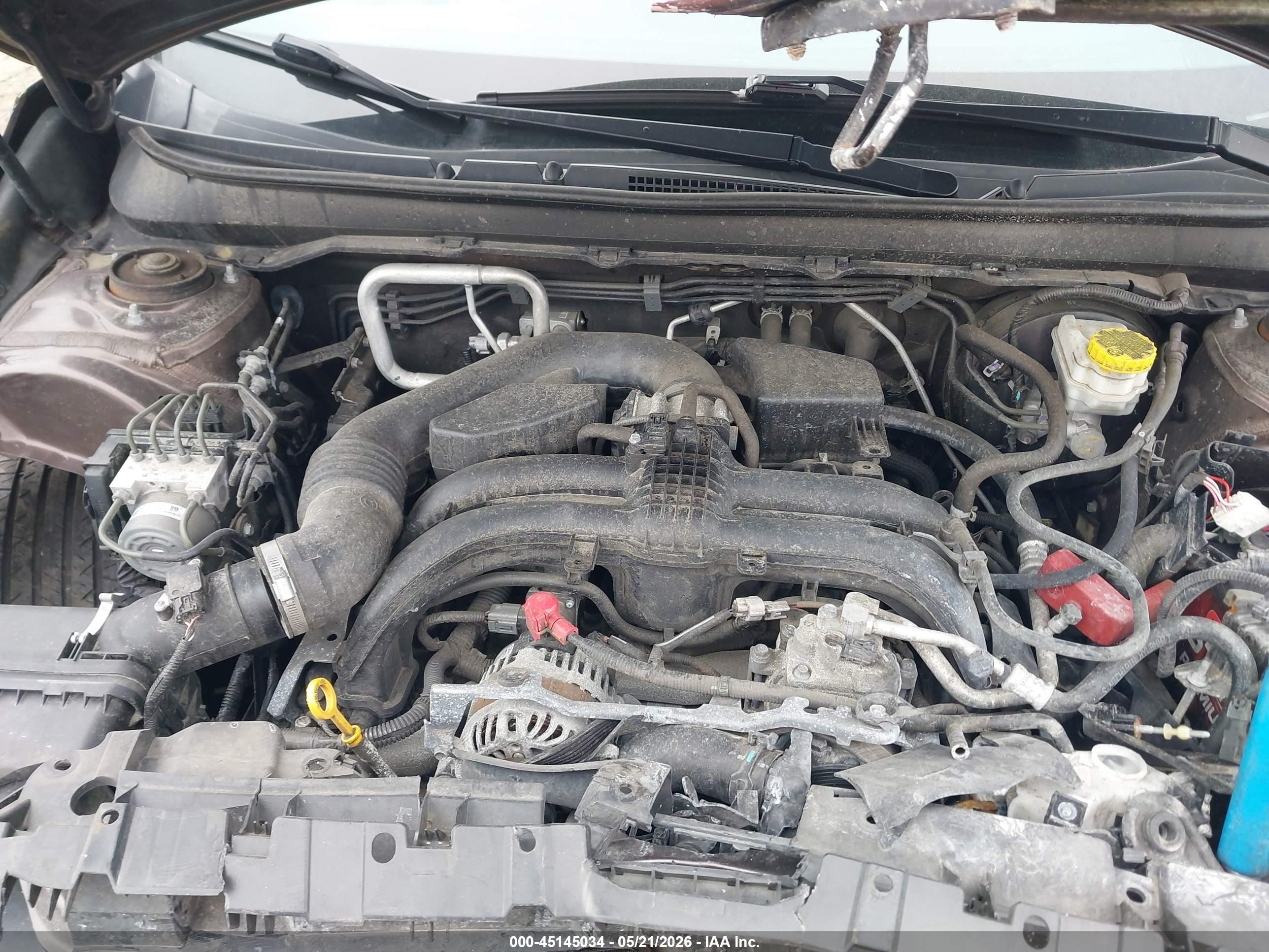 2019 Subaru Outback 2.5i Premium Brown vin: 4S4BSAFC2K3353170