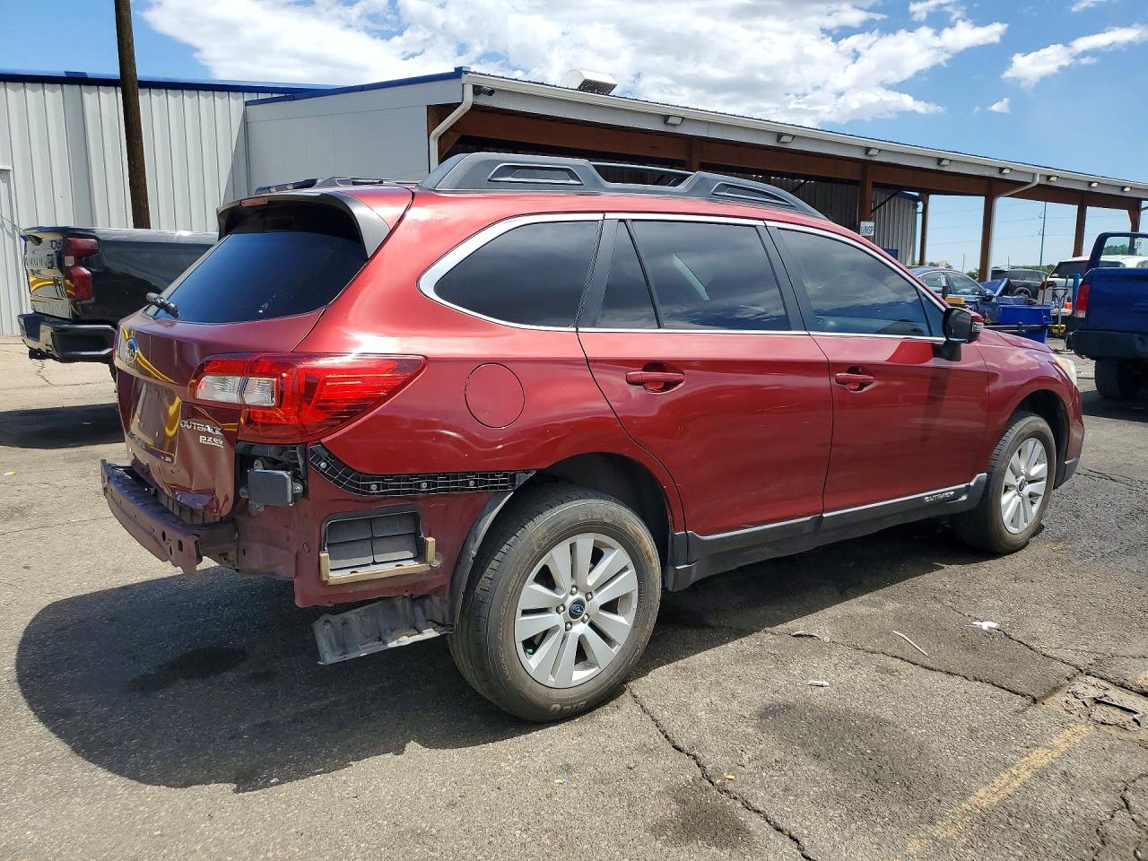 2015 Subaru Outback 2.5i Premium Maroon vin: 4S4BSAFC5F3307564