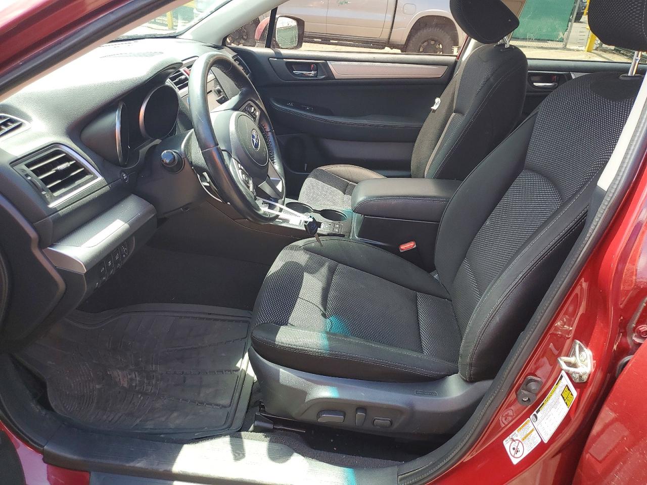 2015 Subaru Outback 2.5i Premium Maroon vin: 4S4BSAFC5F3307564