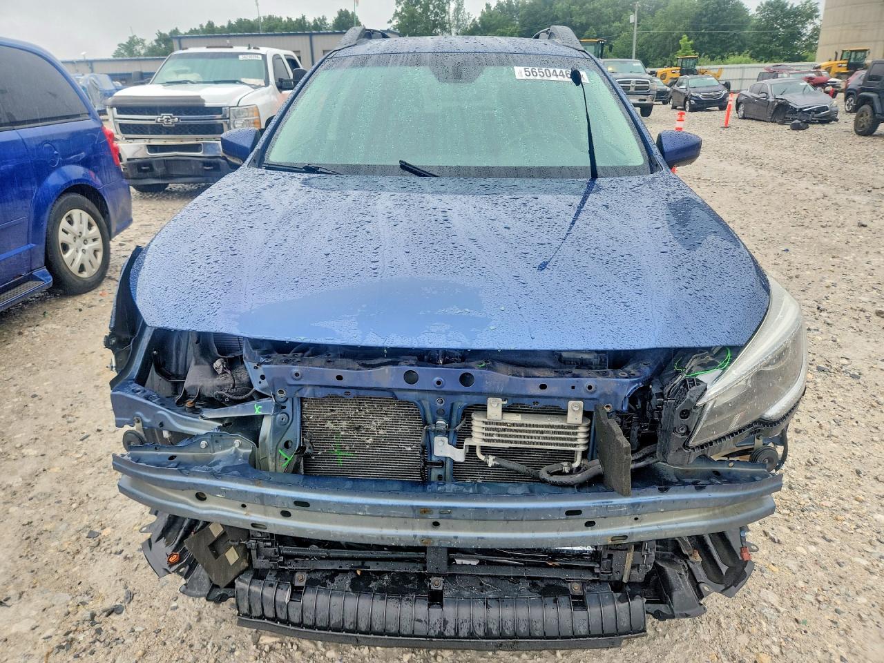 2019 Subaru Outback 2.5i Premium Blue vin: 4S4BSAFC5K3283518
