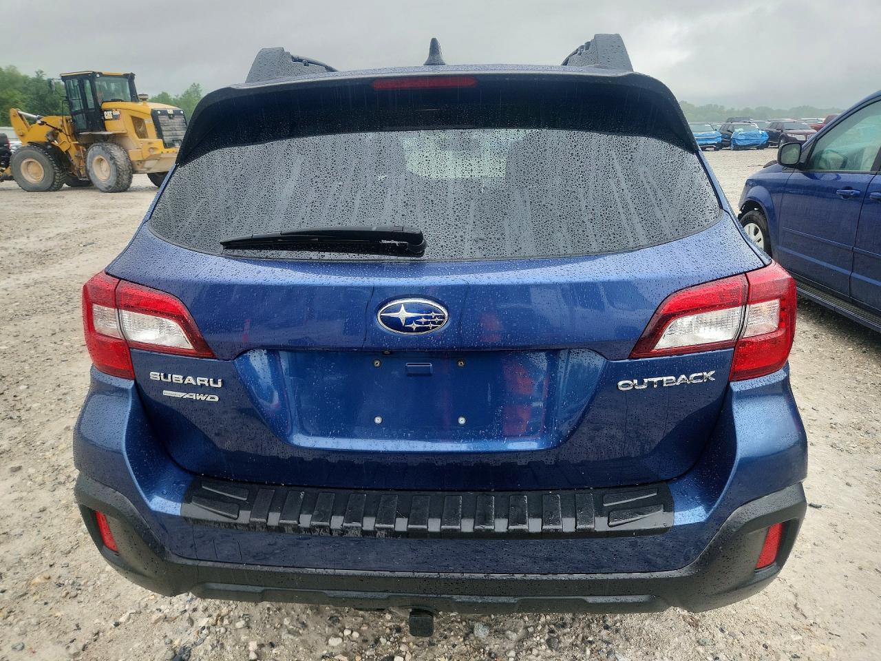 2019 Subaru Outback 2.5i Premium Blue vin: 4S4BSAFC5K3283518