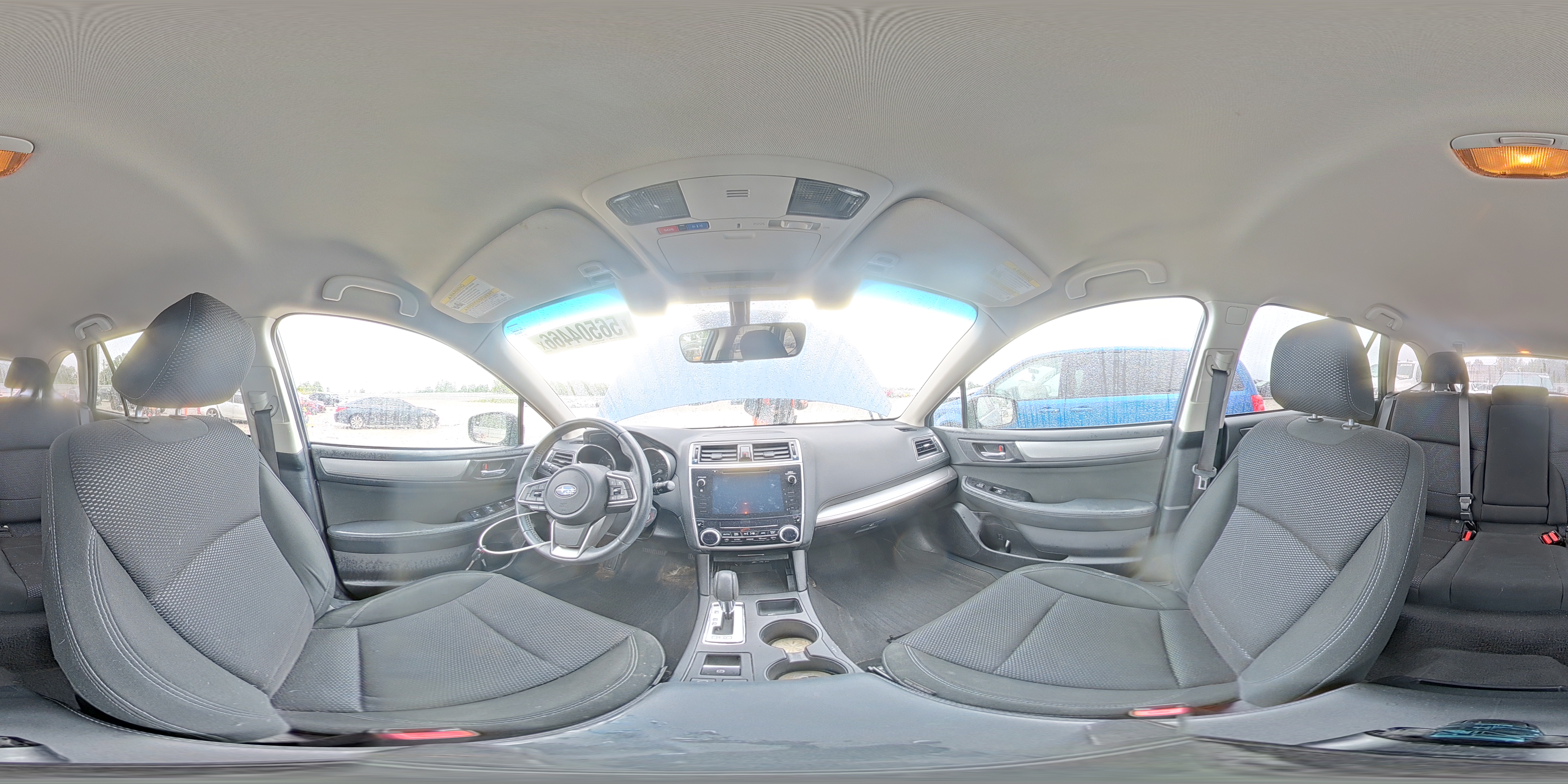 2019 Subaru Outback 2.5i Premium Blue vin: 4S4BSAFC5K3283518