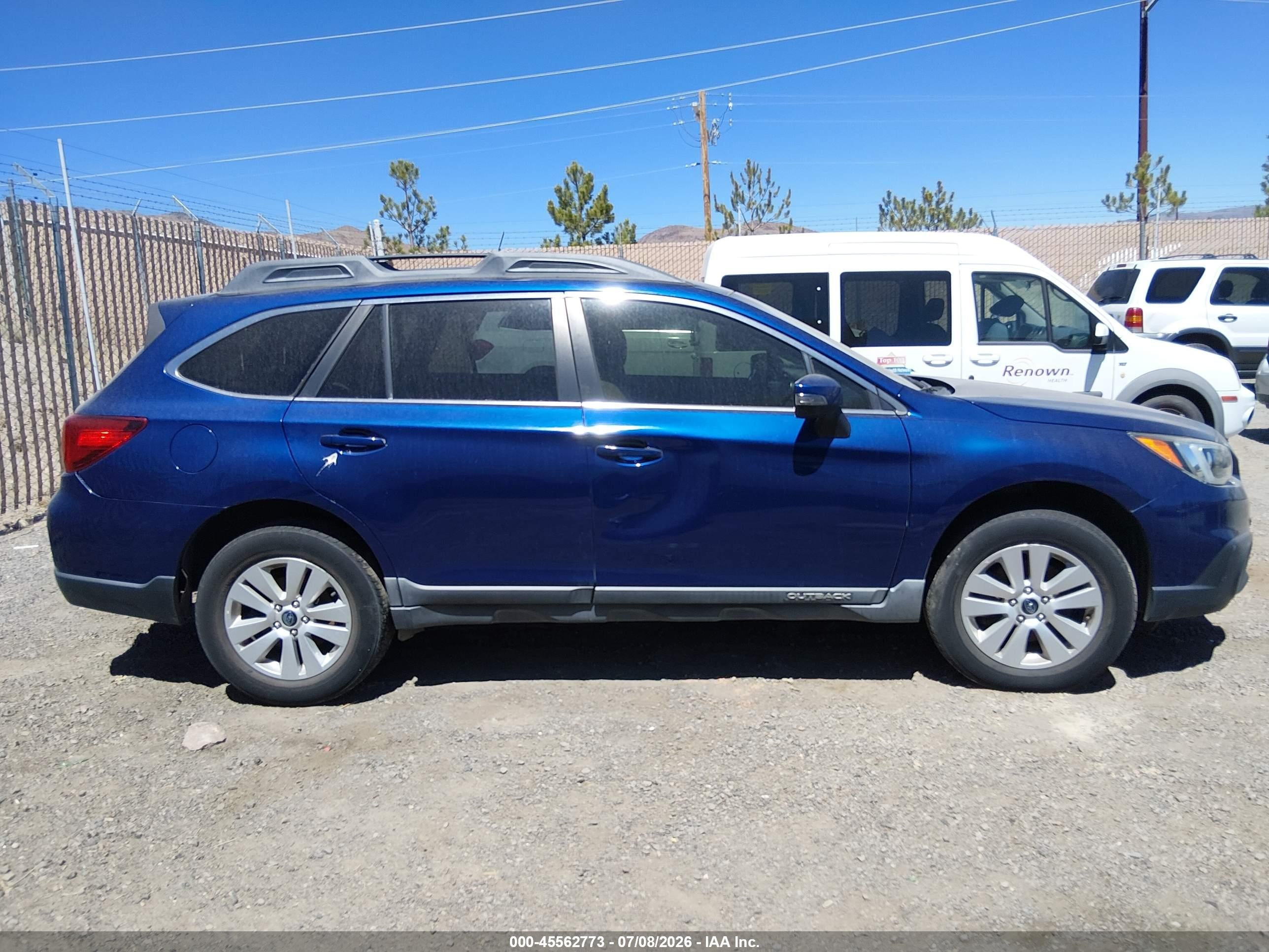 2015 Subaru Outback 2.5i Premium Синий vin: 4S4BSAFC6F3293836