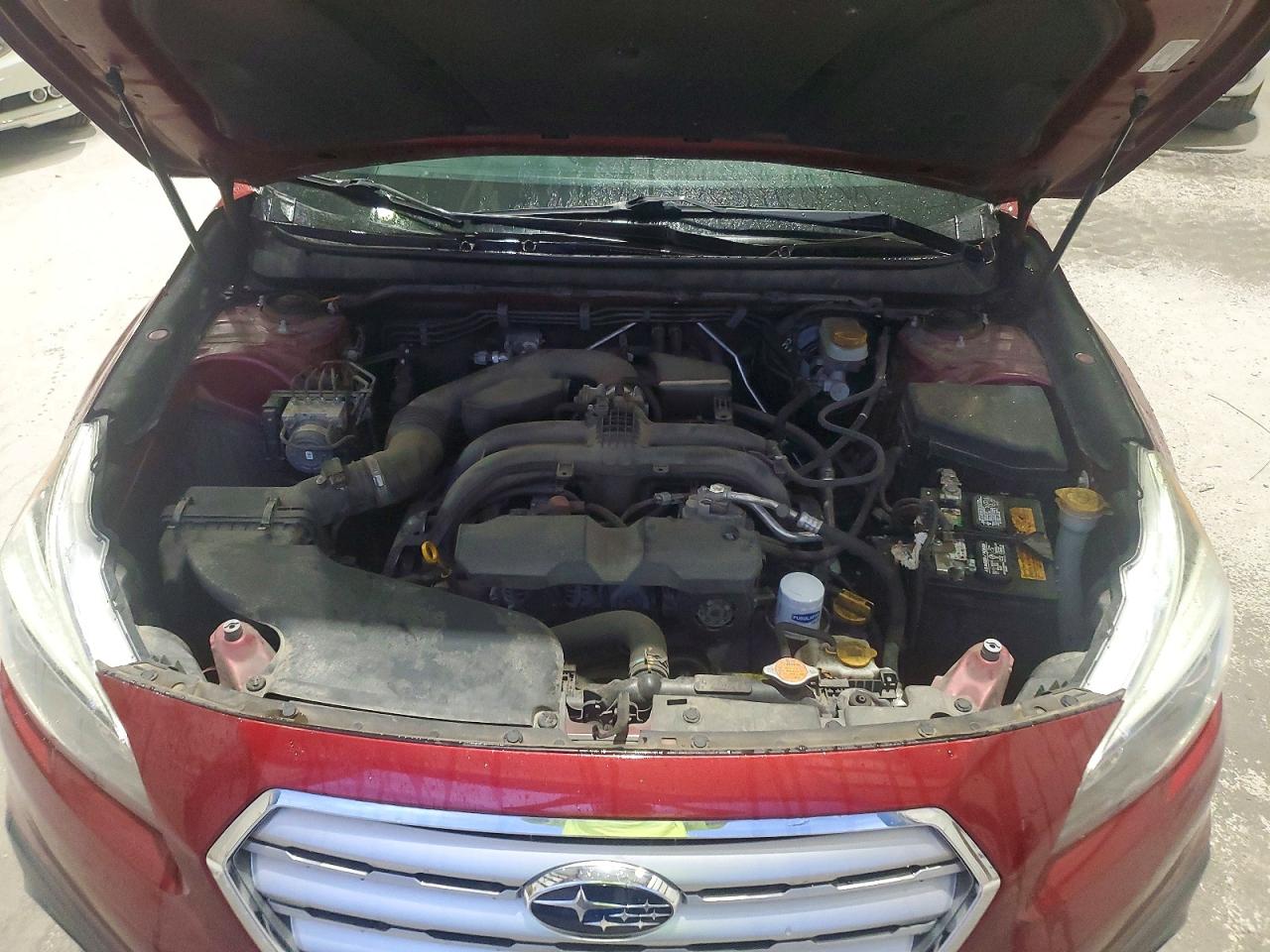 2015 Subaru Outback 2.5i Premium Темно-бордовый vin: 4S4BSAFC6F3358491