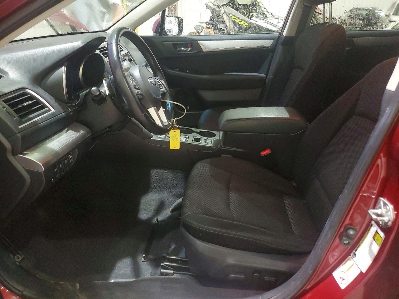 2015 Subaru Outback 2.5i Premium Темно-бордовый vin: 4S4BSAFC6F3358491