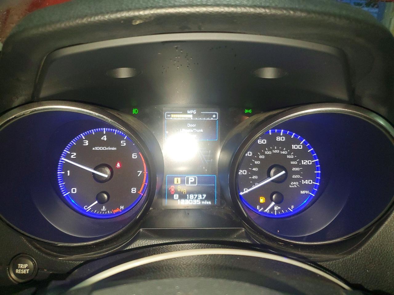2015 Subaru Outback 2.5i Premium Темно-бордовый vin: 4S4BSAFC6F3358491