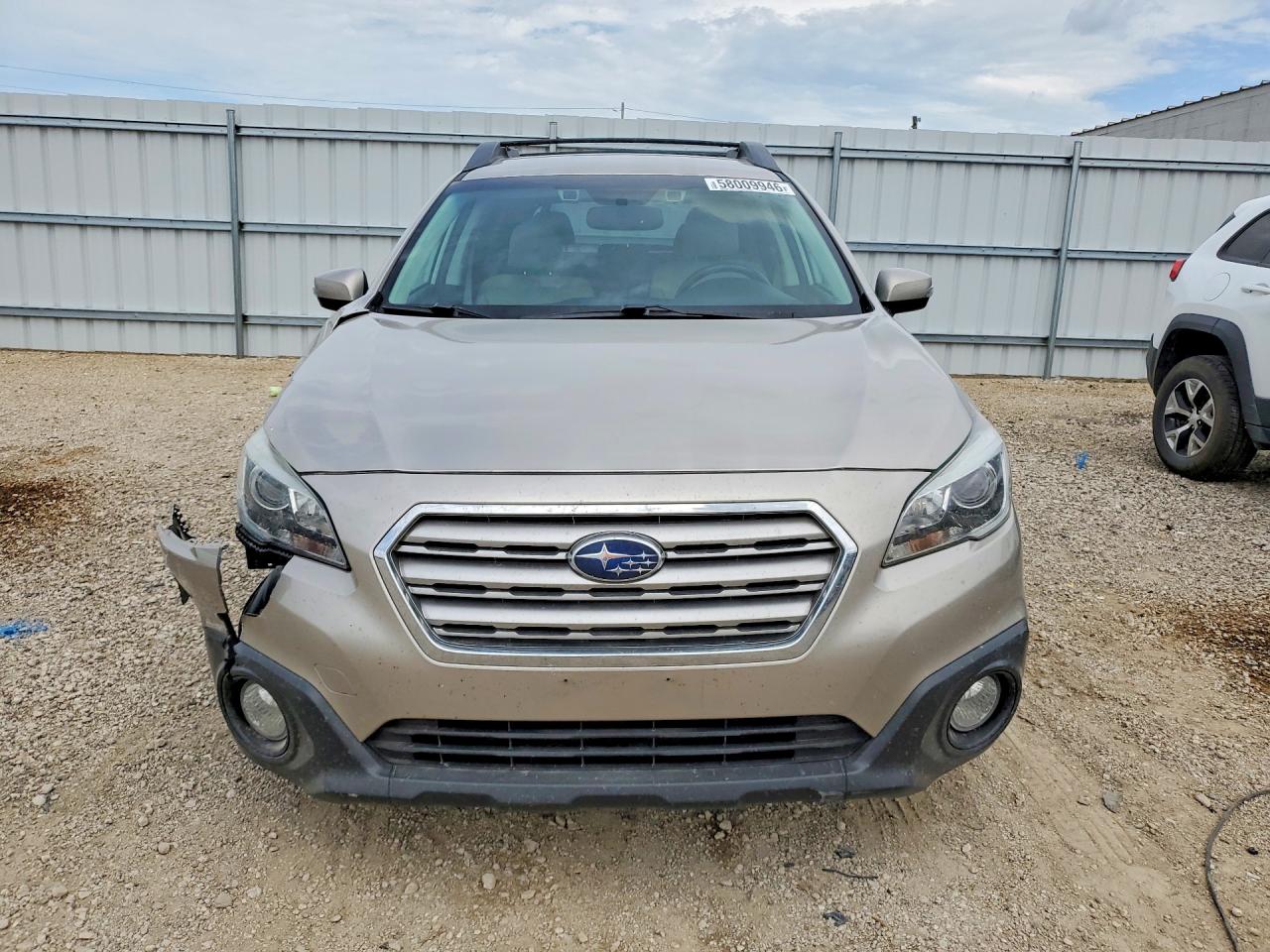 2015 Subaru Outback 2.5i Premium Tan vin: 4S4BSAFC8F3304156