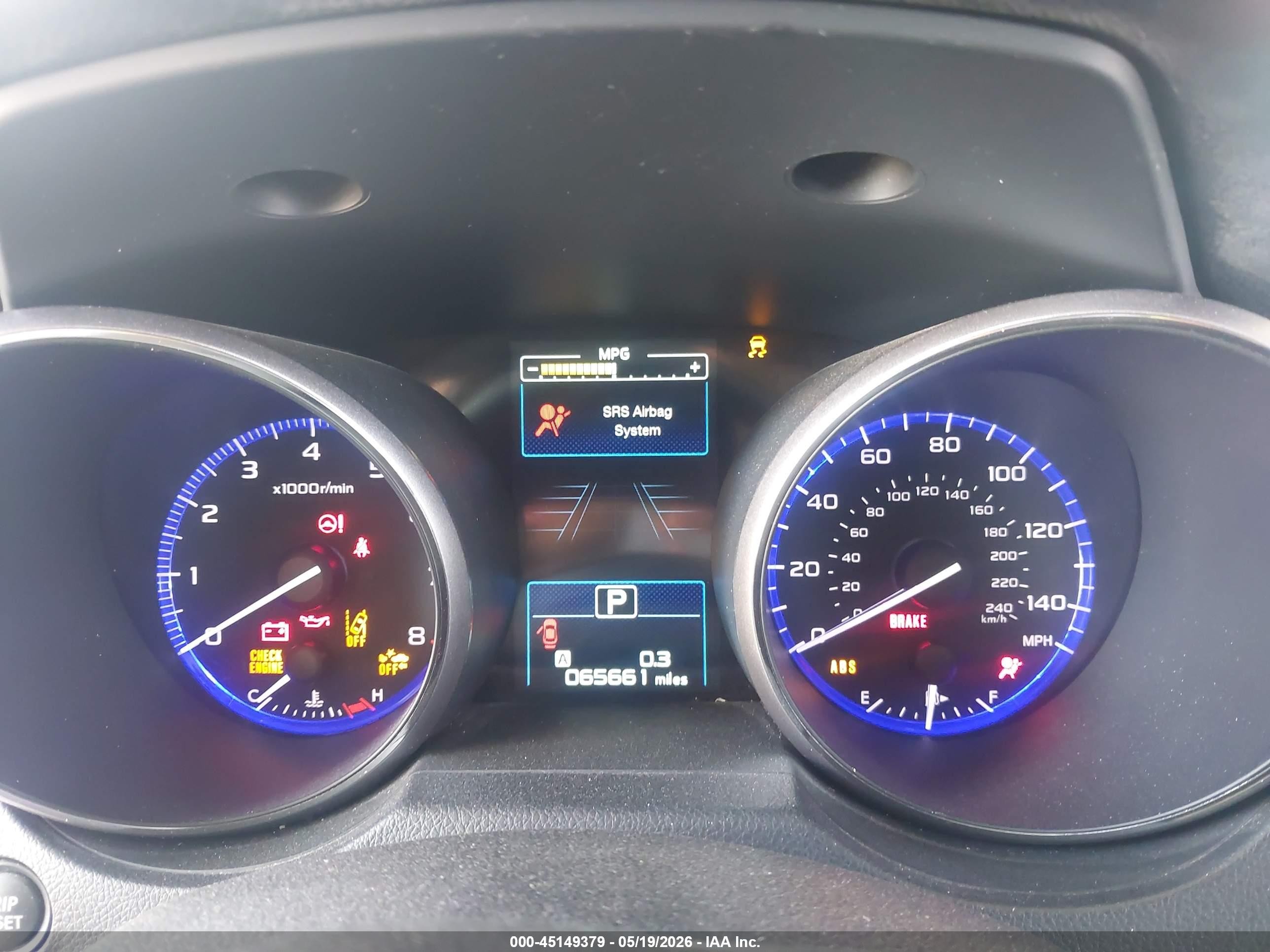 2019 Subaru Outback 2.5i Premium Blue vin: 4S4BSAFC9K3248383